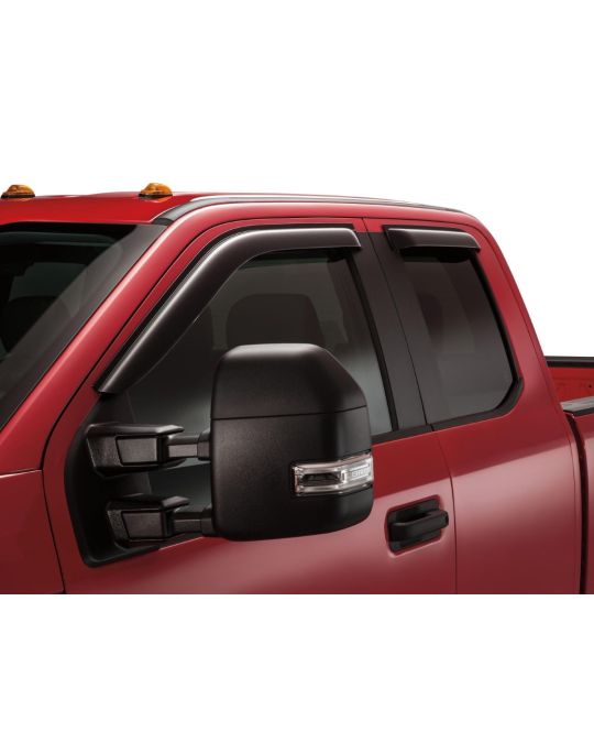 Ford Window Deflectors - Super Cab - Smoke