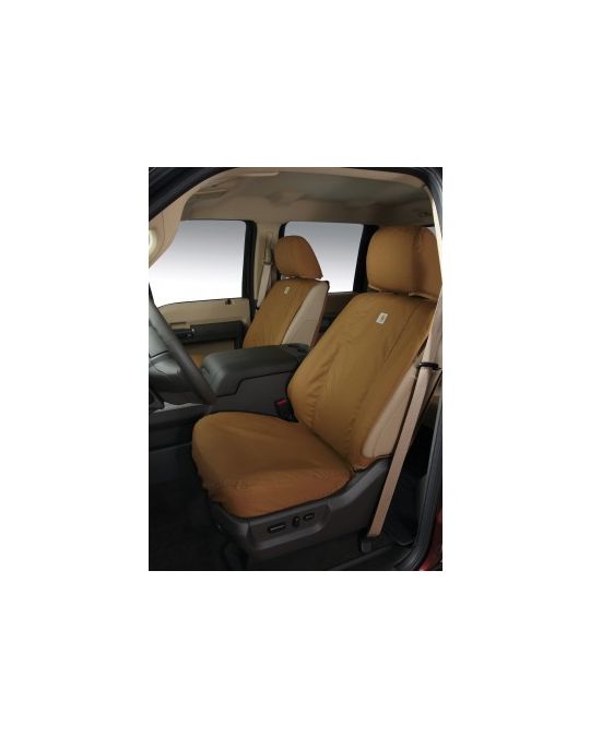 Ford Seat Covers Rear 60/40 Crew Cab With Armrest - Carhartt Brown