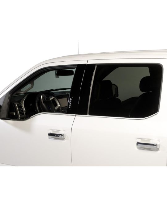 Ford Side Window Trim - Chrome - SuperCrew - Trailer Tow Mirrors