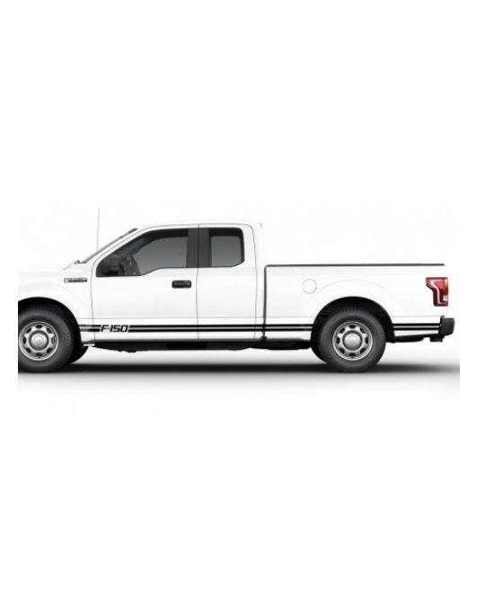 Ford Graphics Kit - Matte Black Tri Bar