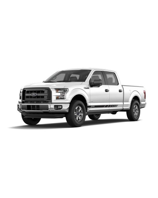 Ford Graphics Kit - Speed Stripe Kit Matte Black