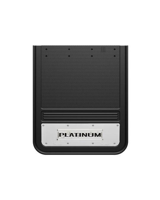 Ford Splash Guards Rear DRW With Platinum Die Stamped Stainless Insert