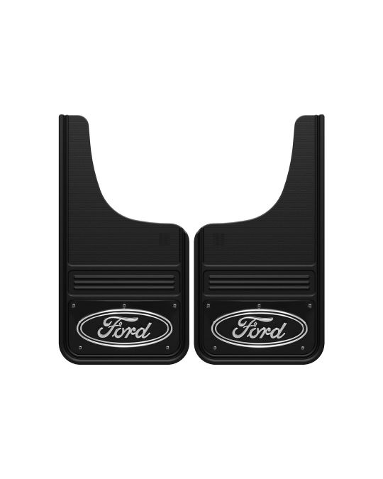 Ford Splash Guards - Front Ford Logo Black