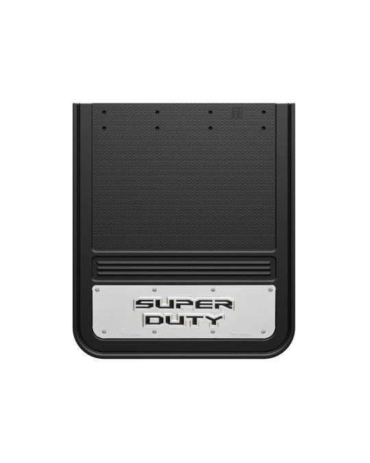 Ford Splash Guards Rear DRW With Super Duty Die Stamped Stainless Insert