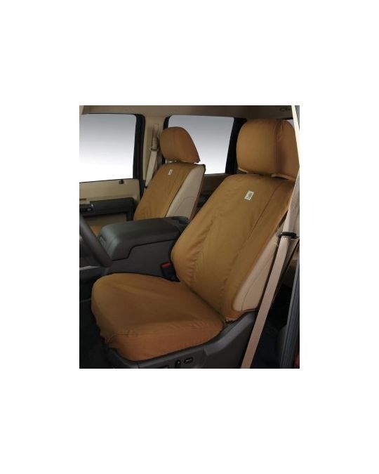 Ford Seat Covers Rear Super Cab 60/40 Without Armrest Carhartt Brown