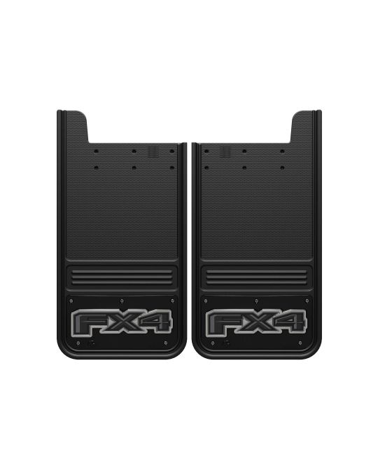 Ford Splash Guards - Rear - Gatorback - FX4 Black