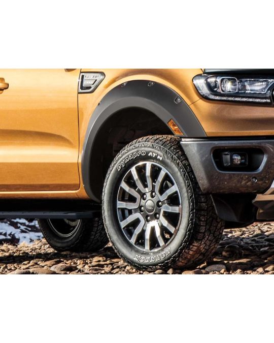 Ford Fender Flares - Bolt on Look, Textured, Pre-Assembled For Super Cab