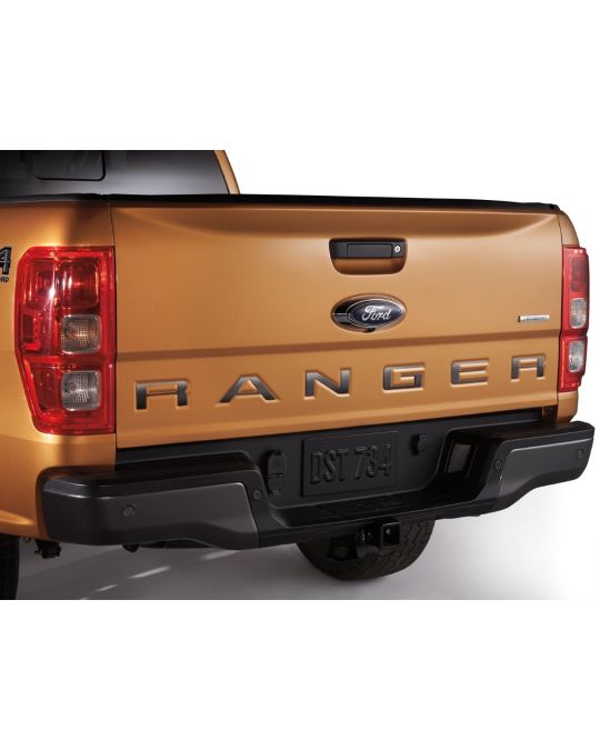 Ford Tailgate Lettering Black Platinum Stainless Steel