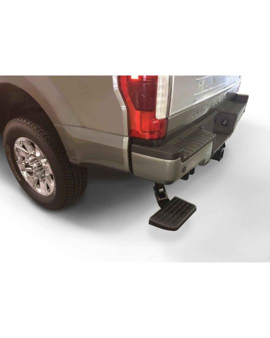 Ford Bed Step - Rear Retractable Bumper Step