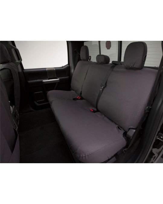 Ford Seat Covers Rear Crew Cab 60/40 Folding With Armrest Charcoal