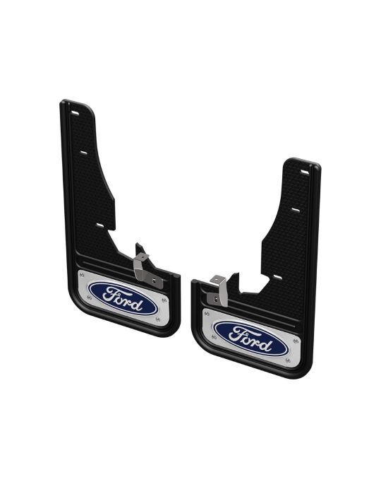 Ford Splash Guards - Front - Blue Ford Oval Logo