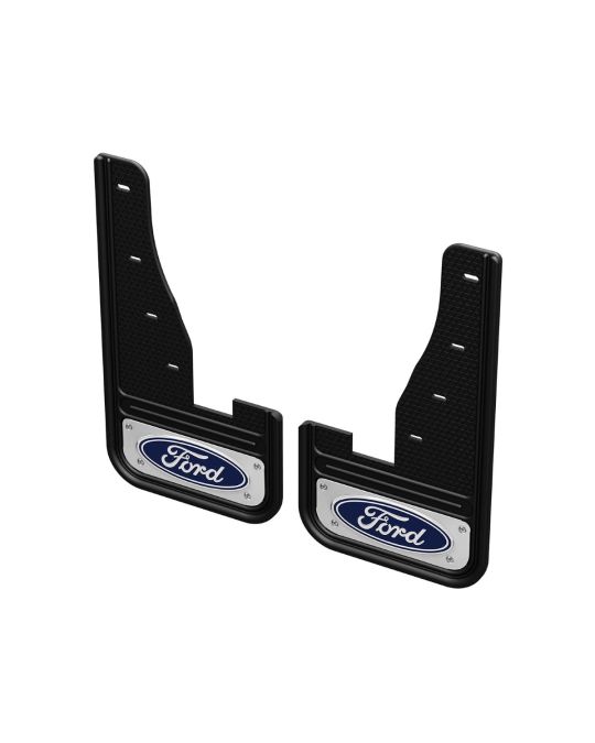 Ford Splash Guards - Rear - Blue Ford Oval Logo