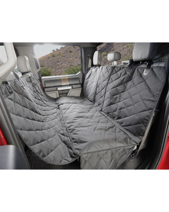 Ford Premium Rear Seat Cover With Pet Hammock Black