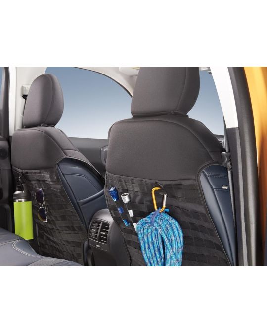 Ford Seat Covers Neoprene Front Black With MOLLE Straps