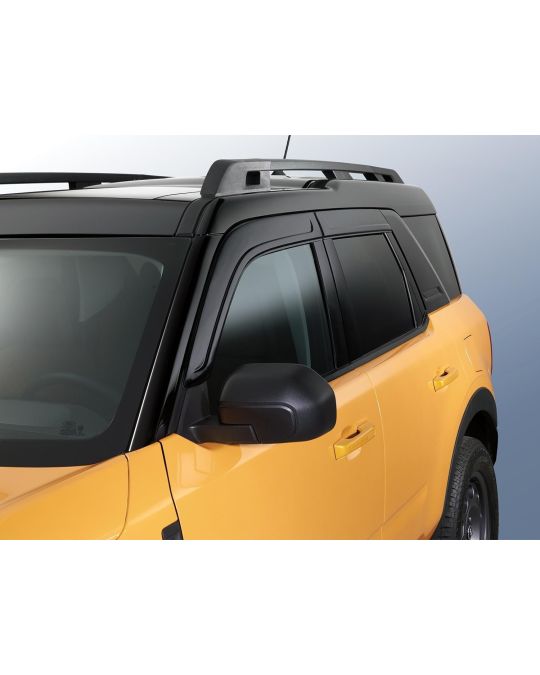 Ford Side Window Deflectors Low Profile Smoke Kit Of Four