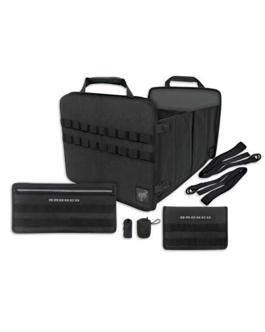 Ford Cargo Organizer Bin With MOLLE Straps Rear Sunvisor Owners Manual & Key Fob Cover