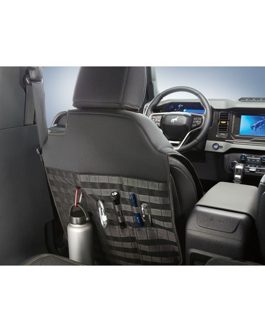 Ford Seat Covers Front 2 Door Coverking Neoprene Black With MOLLE Straps