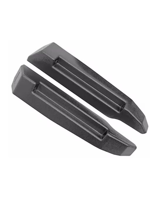 Ford Door Hinge Covers For A Pillar Set Of Two Black Plastic