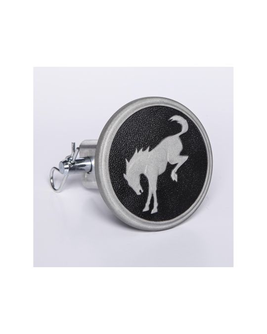 Ford Hitch Receiver Cap For 2 Inch Receiver Aluminum With Bronco Logo