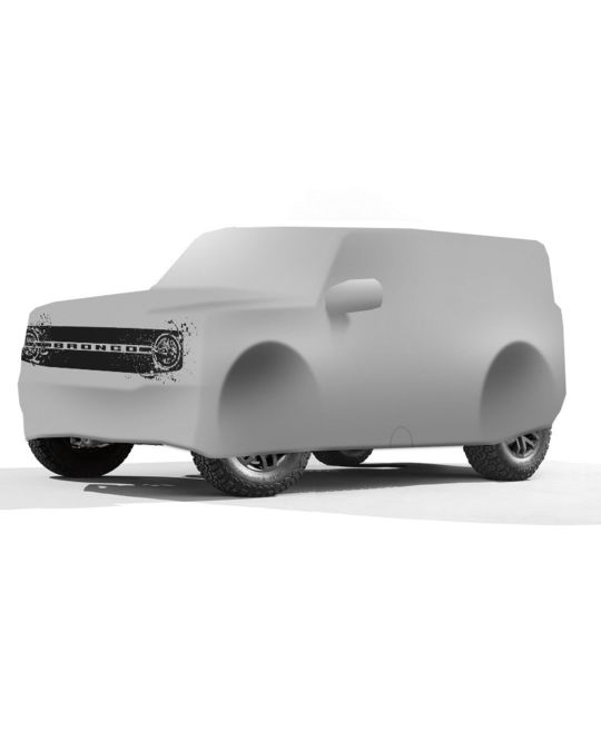 Ford Car Cover 4 Door Without Roof Rails 2D Color