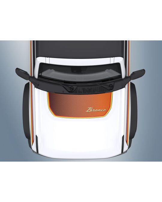 Ford Custom Graphics Hood Cowl And Side Stripes Retro Design