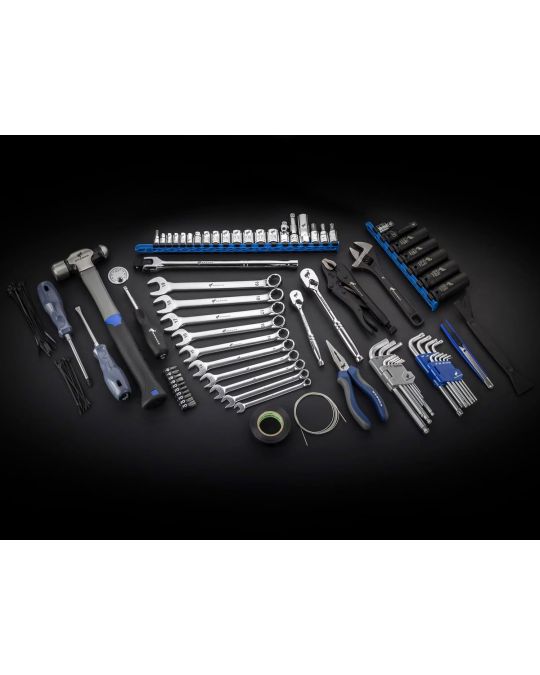 Ford 84 Piece Tool Kit With Soft Nylon Roll-Up Case & Bronco Logo