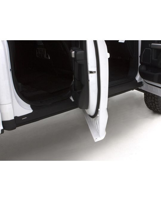 Ford Rocker Panel Protection - Super Cab - Black