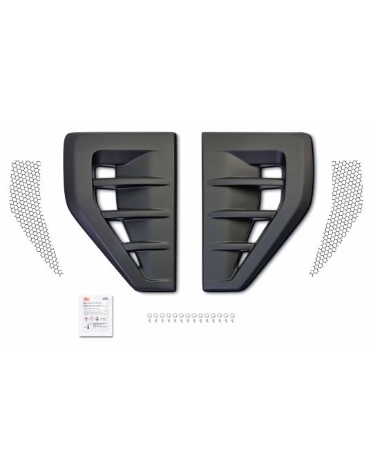 Ford Satin Black Fender Vents Kit Of Two For Left And Right By Air Design