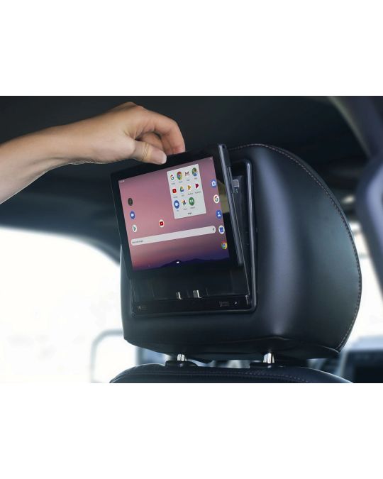 Ford Rear Seat Entertainment System By Vizua Logic Dual Headrests Black Onyx For XLT W/ Trim Pack A