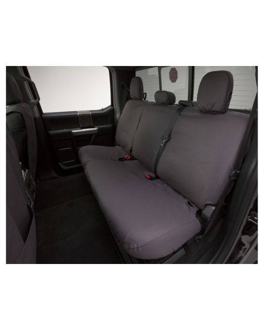 Ford Seat Cover - Rear Row - 60/40 W/ Armrest - SuperCrew - Charcoal