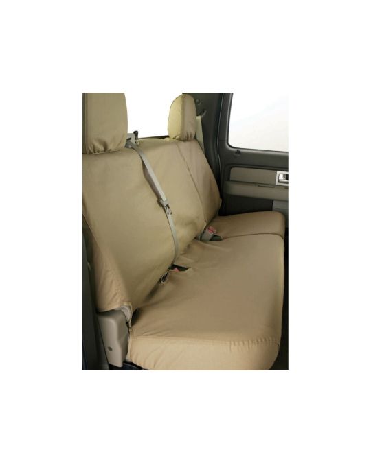 Ford Seat Cover - Rear Row 60/40 W/ Armrest - Supercrew - Taupe