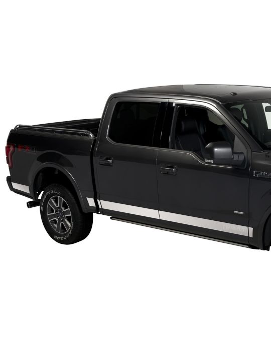 Ford Bodyside Molding - Super Crew - 5.5' Bed - Chrome