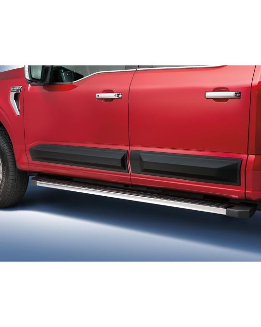 Ford Door Molding Kit By Air Design - Super Cab - Matte Black
