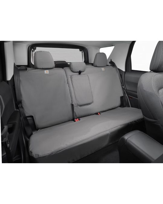 Ford Seat Covers Covercraft Rear 60/40 With Armrest Carhartt Gravel