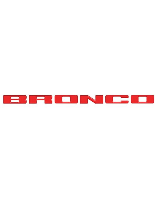 Ford Grille Emblem Applique Race Red