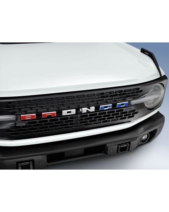 Ford Tufskinz Red White And Blue Bronco Grille Lettering