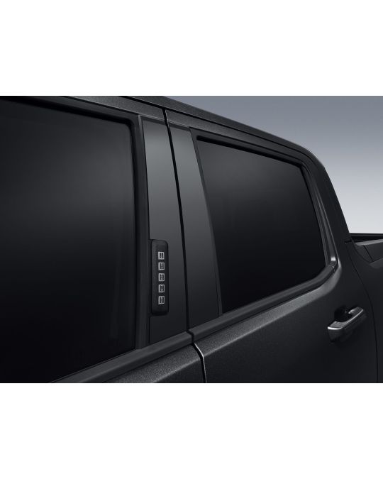 Ford B-Pillar Trim Black Platinum With Keypad By Putco
