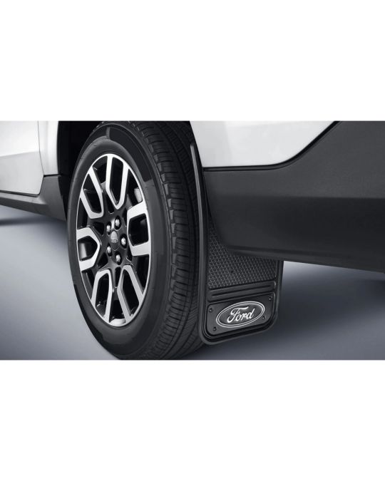 Ford Rear Splash Guards With Black Oval Logo