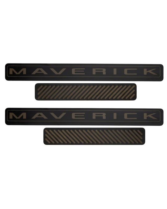 Ford Door Sill Plates Black Platinum Set Of Four