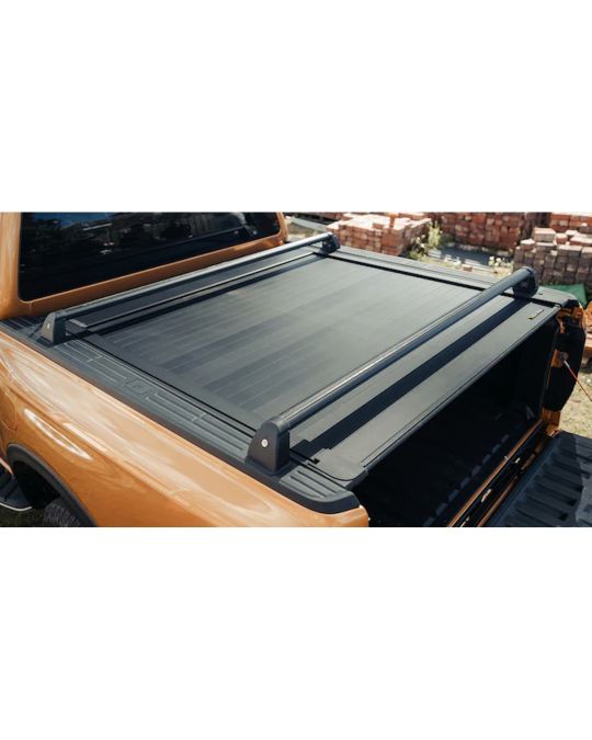 Genuine Ford Bed Rack Cross Bars Kit Of Two For Above The Bed Mounting Black Color T-Slot