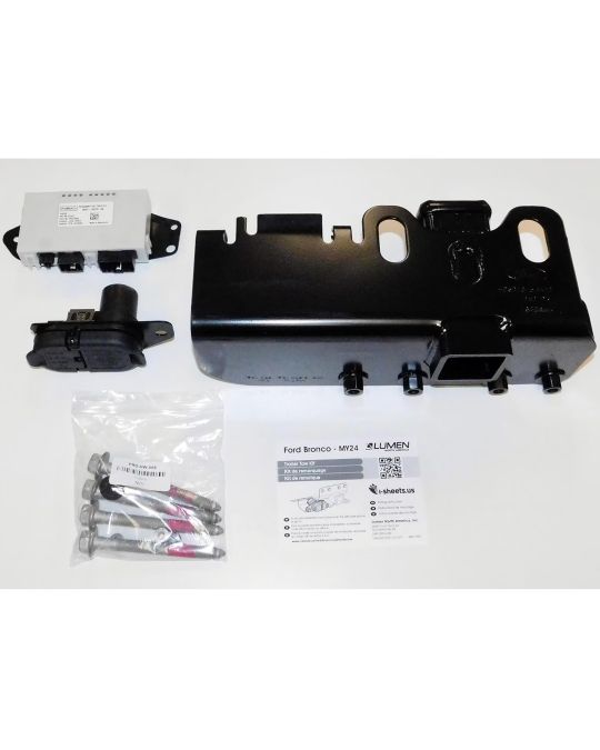 Ford Trailer Tow Kit With 2-Inch Hitch Receiver