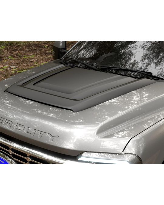 Ford Satin Black Hood Scoop By Air Design
