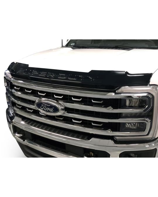 Ford Aeroskin Hood Protector By Lund Smoke Color