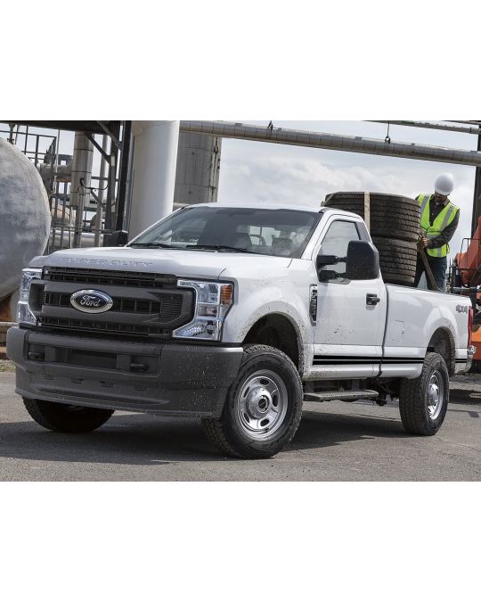 Ford Matte Black Tri-Bar Stripe Body Side Decal By Visco