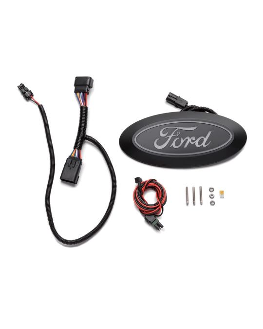 Ford LED Lighted Ford Oval Front Grille Emblem For Vehicles With Halogen Headlights / Without Front Camera