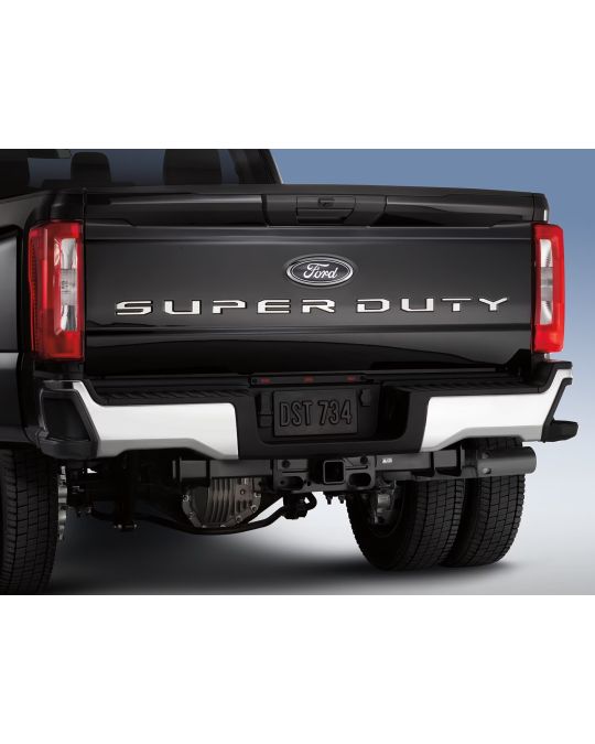 Ford Putco Tailgate Lettering Polished Chrome Stainless Steel