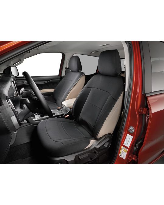 Ford Coverking Black Front Neosupreme Protective Captains Chair Seat Covers For XL & XLT