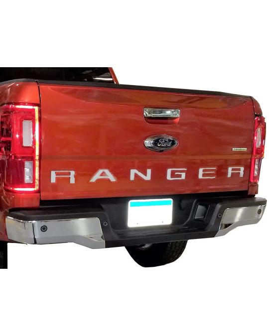 Ford Putco Polished Stainless Steel RANGER Tailgate Letters