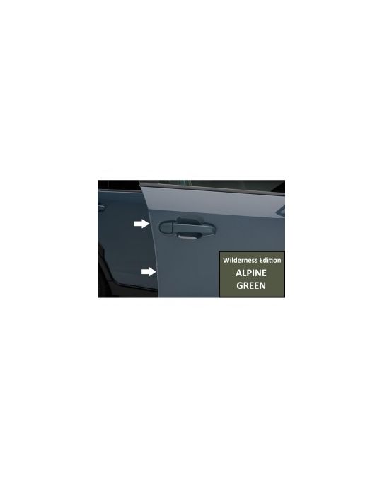 Subaru Door Edge Guards Alpine Green Kit Of Four For Wilderness Edition