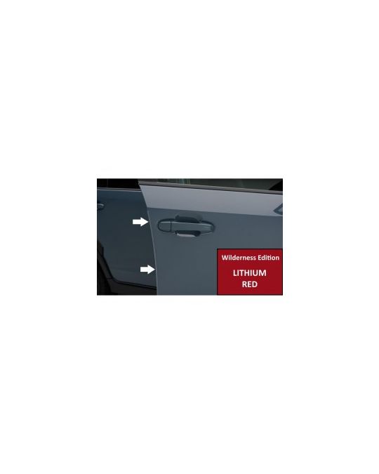 Subaru Door Edge Guards Lithium Red Kit Of Four For Wilderness Edition